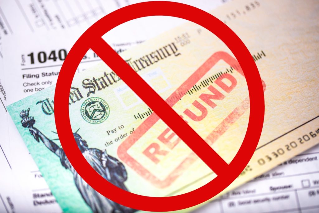 Tax Refund Intercepted Tax Refund Intercepted