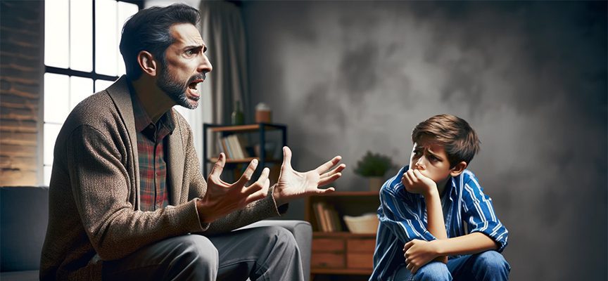 A Father venting to son about mother